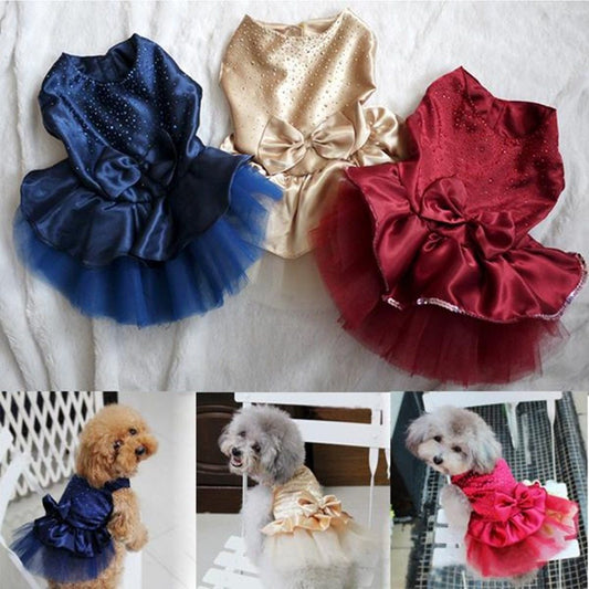 Robe de mariage pour chien